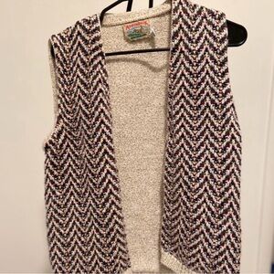 Adirondack Women's Multicolor Knit Vest